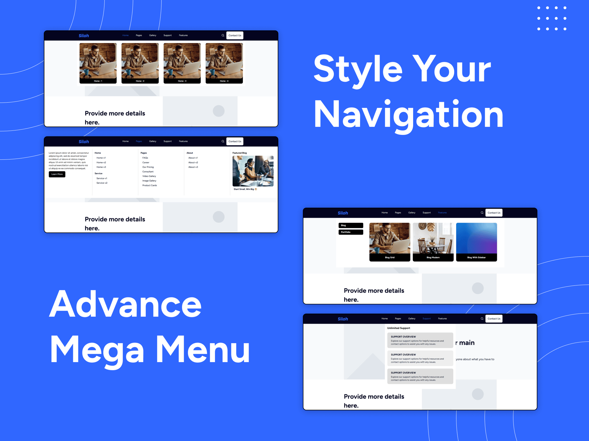 Advance Mega Menu Advance Mega Menu